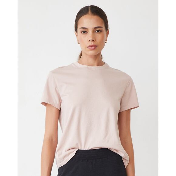 Monrow 90's Tee Shirt in Chalk Pink XS - Picture 1 of 3